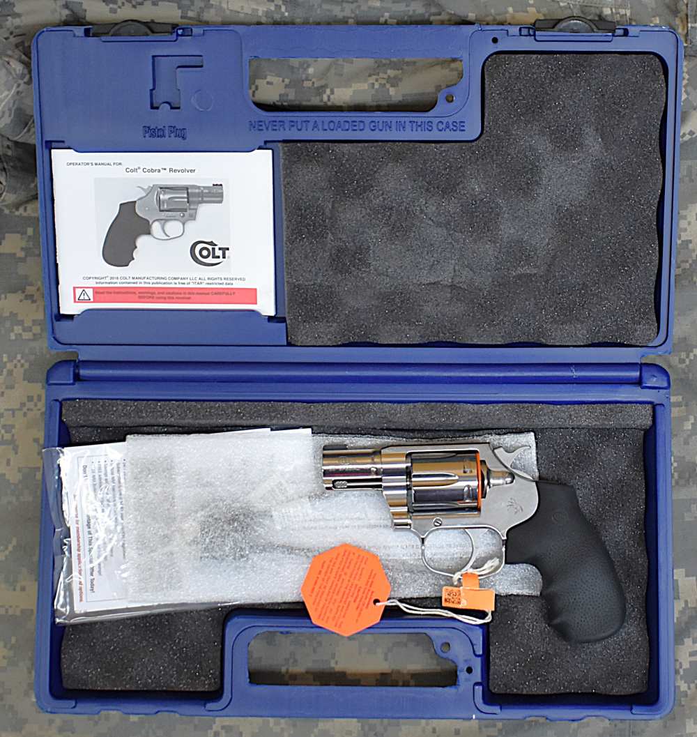 Colt Cobra Model D in 38 Spcl +P - NEW!-img-9
