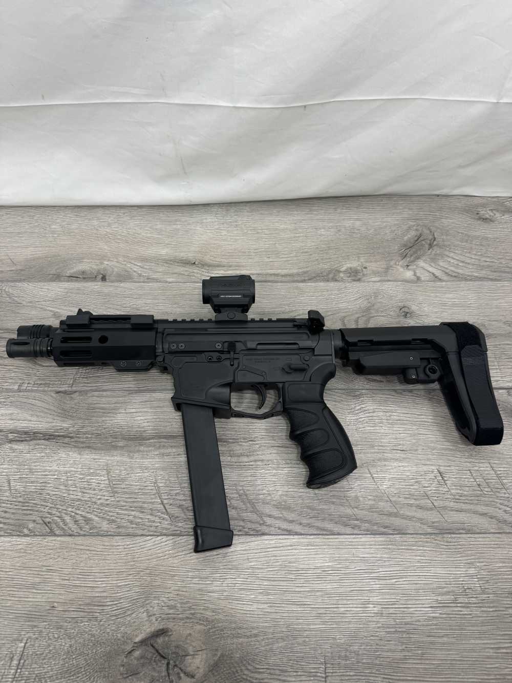 SCT Midnight SCC-9 PCC 9mm AR-9 Pistol Bundle, Radian, Holosun, Streamlight-img-6