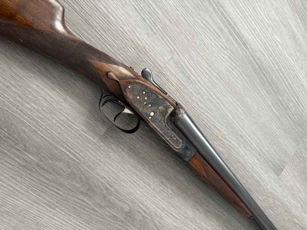 AYA No.2 side by side 12 gauge shotgun -img-2