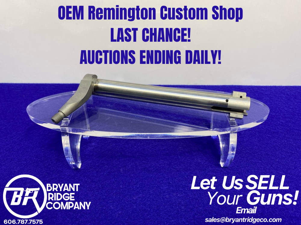 -CUSTOM SHOP- Remington 308 Mini-16 Bolt Stainless *RIGHT-HAND LONG ACTION*-img-0
