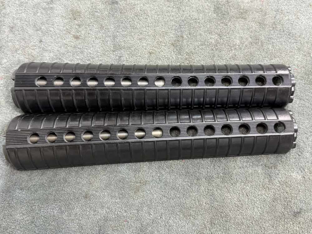 A2 Shiny Glossy Rifle Length Handguards M16A2 AR-15 Colt 80s or 90s-img-1