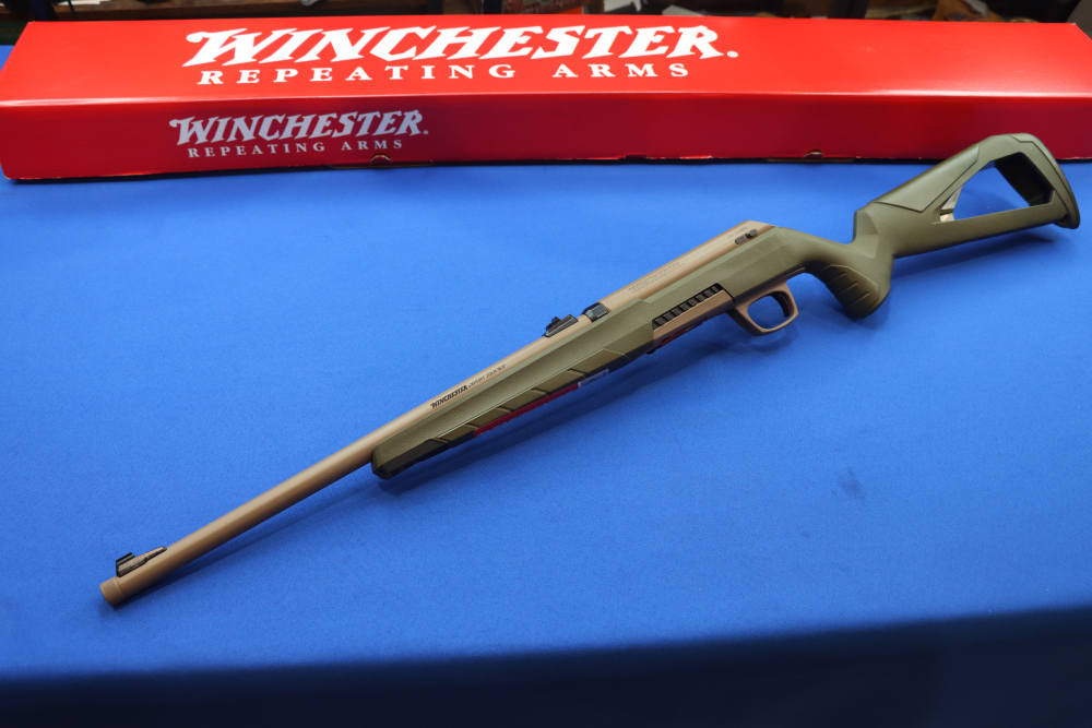 Winchester Model XPERT SR Rifle FDE OD GREEN 22LR 16" Threaded NEW BA 22 LR-img-29