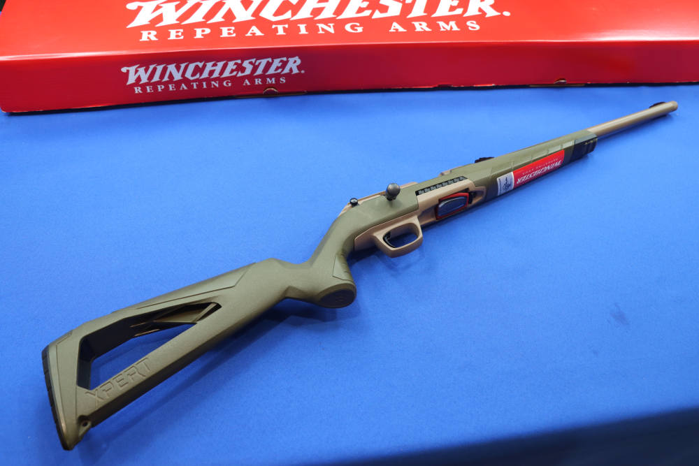 Winchester Model XPERT SR Rifle FDE OD GREEN 22LR 16" Threaded NEW BA 22 LR-img-0