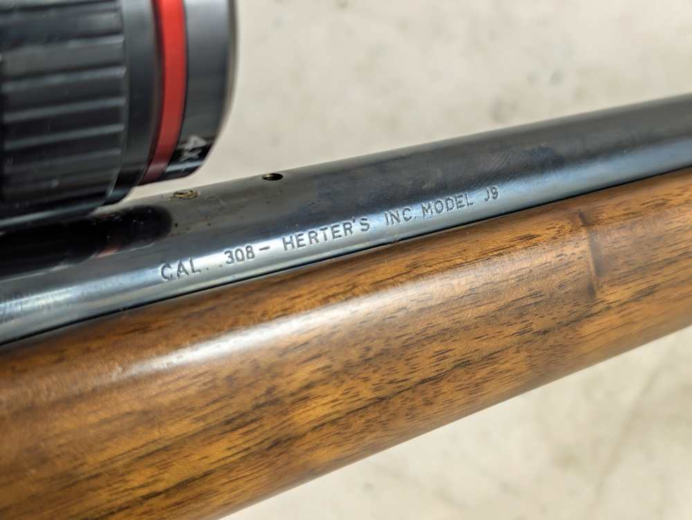 Herters Model J9 Yugoslavia 308 Winchester Mauser 98 Action 24" Simmons -img-6