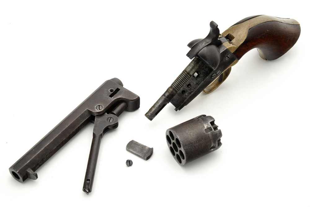 Antique Colt Model 1849 Pocket 31 Caliber - Mfg 1864-img-11