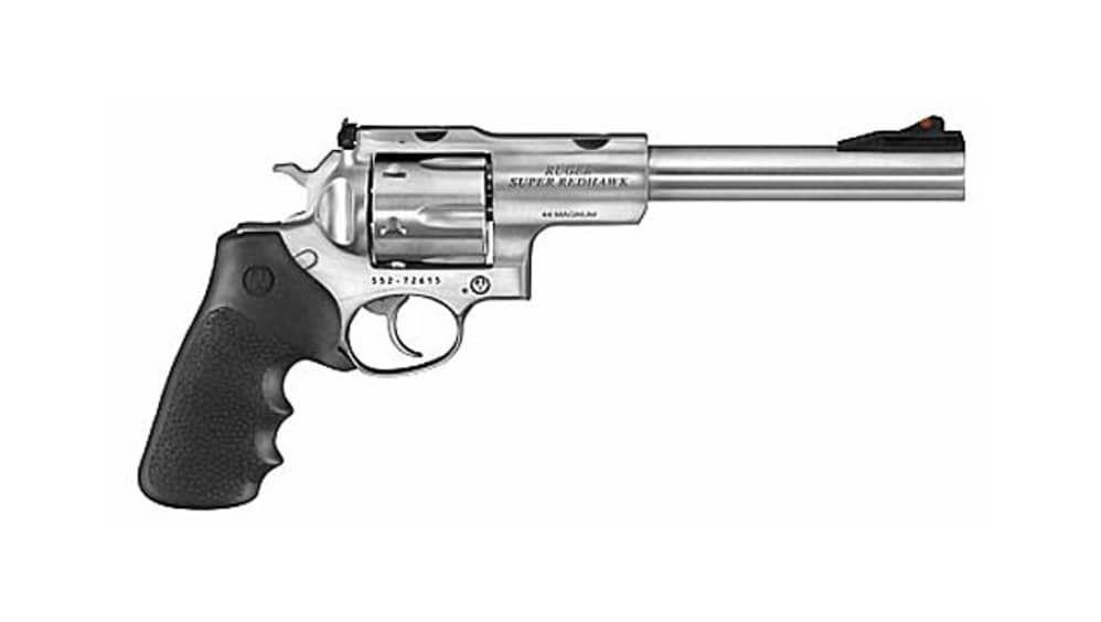  RUGER SUPER REDHAWK 44 MAG 6 rd 7.5" STAINLESS HOGUE TAMER, NEW-img-0
