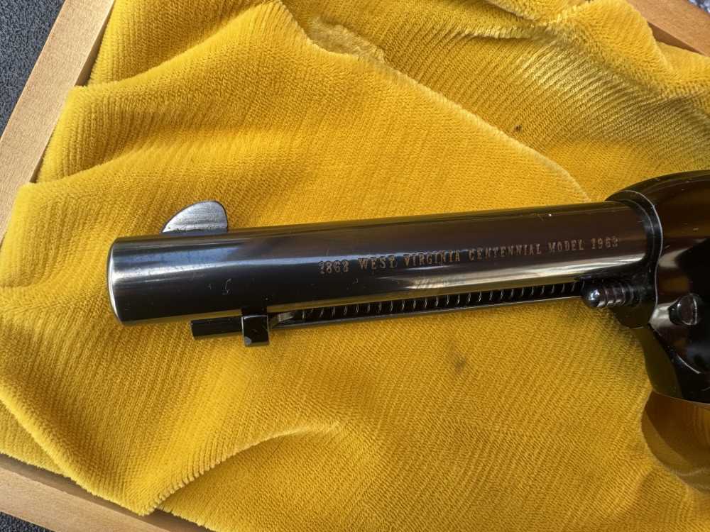 COLT SINGLE ACTION 22 LR FRONTIER SCOUT WEST VIRGINIA CENTENNIAL 1863-1963 -img-21