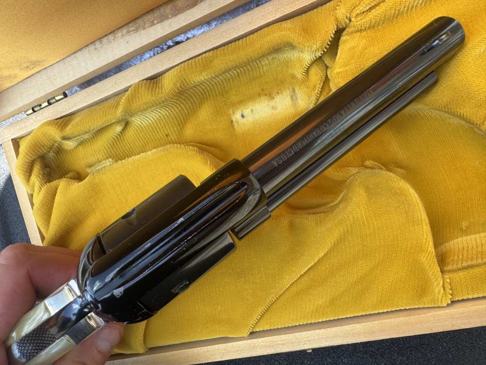 COLT SINGLE ACTION 22 LR FRONTIER SCOUT WEST VIRGINIA CENTENNIAL 1863-1963 -img-12
