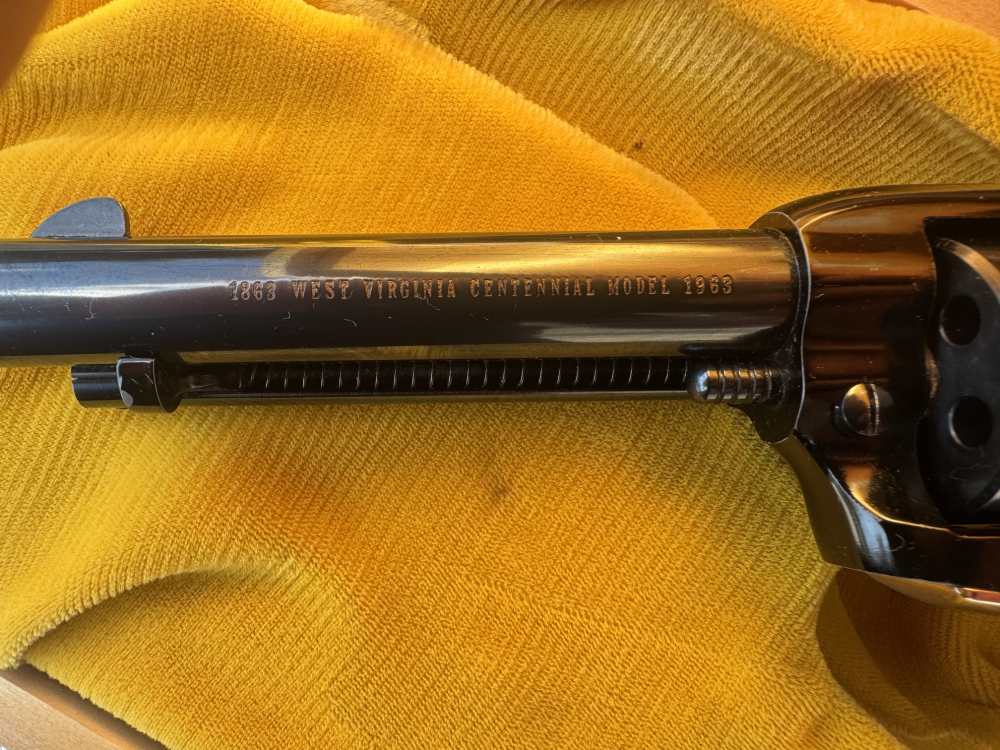 COLT SINGLE ACTION 22 LR FRONTIER SCOUT WEST VIRGINIA CENTENNIAL 1863-1963 -img-22