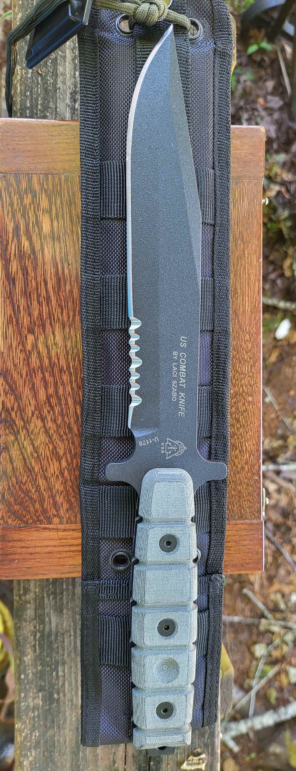Tops Laci Szabo US Combat Knife U-1170-img-0