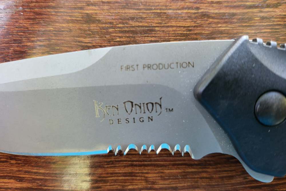 CRKT K480KKS Ken Onion First Production Shenanigans Flipper blade-img-1