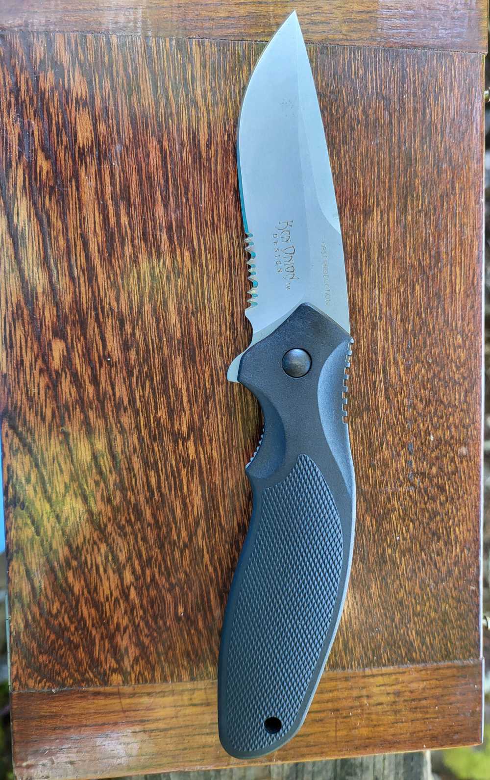 CRKT K480KKS Ken Onion First Production Shenanigans Flipper blade-img-5