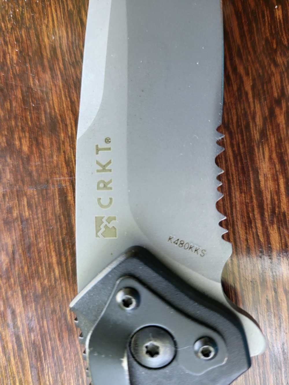 CRKT K480KKS Ken Onion First Production Shenanigans Flipper blade-img-3