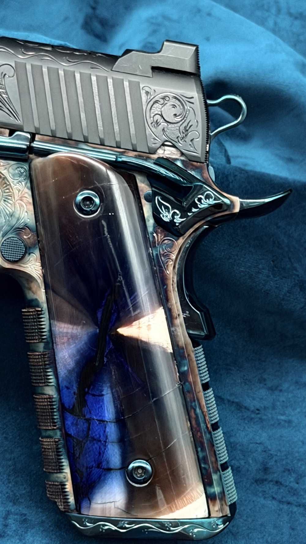 Kings River Custom KRC Level 3 Fully Engraved DLC CCH 45acp 5" LAYAWAY-img-9