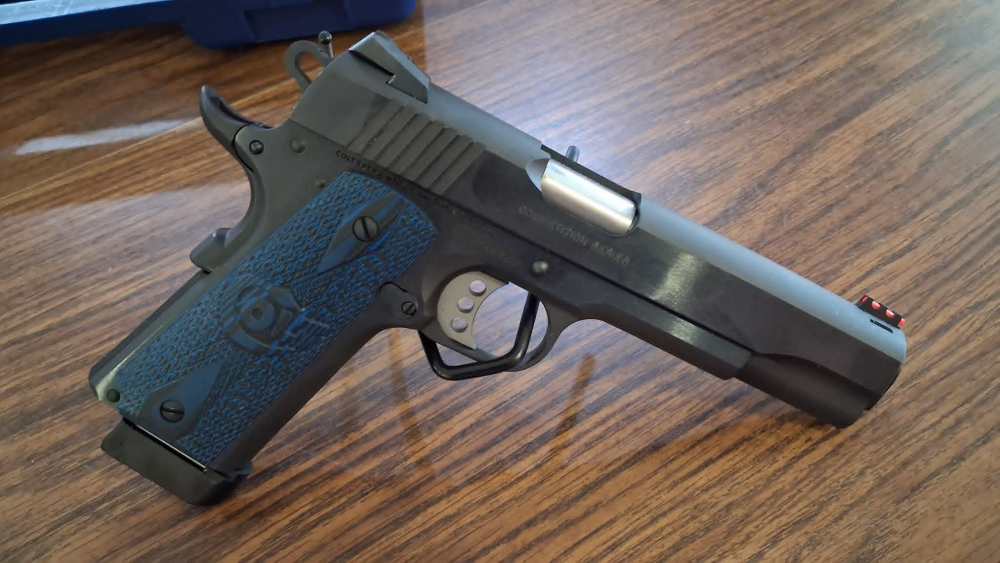 COLT SERIES 70 COMPETITION GOVERNMENT .45 ACP PISTOL, BLUE - O1970CCS-img-5