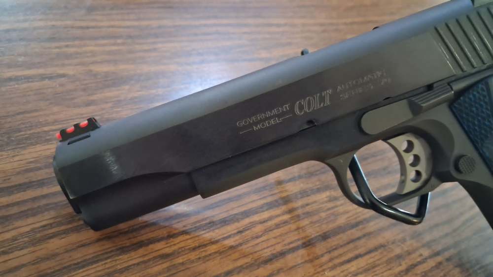 COLT SERIES 70 COMPETITION GOVERNMENT .45 ACP PISTOL, BLUE - O1970CCS-img-2
