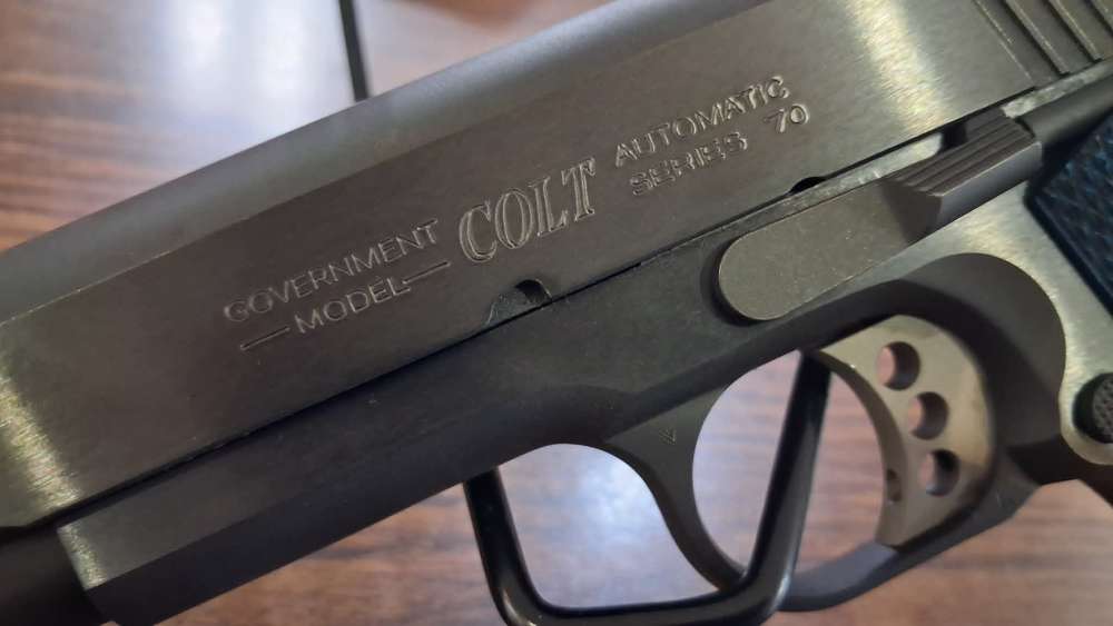 COLT SERIES 70 COMPETITION GOVERNMENT .45 ACP PISTOL, BLUE - O1970CCS-img-11