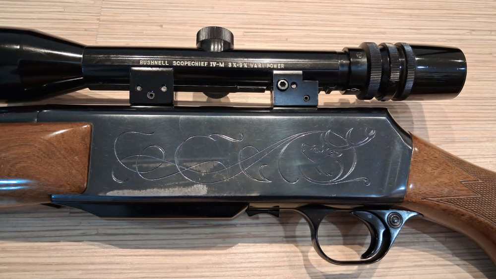 1970 BELGIUM BROWNING BAR 308 WINCHESTER 22" ENGRAVED WITH BUSHNELL SCOPE-img-9