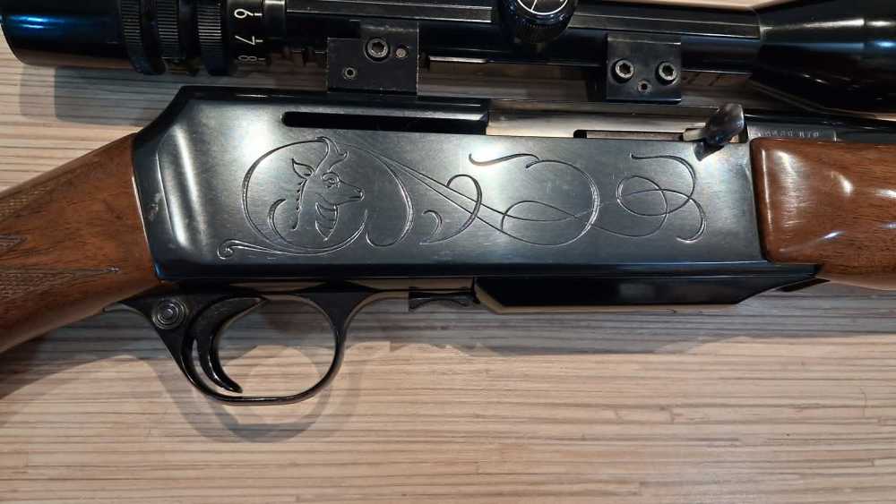 1970 BELGIUM BROWNING BAR 308 WINCHESTER 22" ENGRAVED WITH BUSHNELL SCOPE-img-5