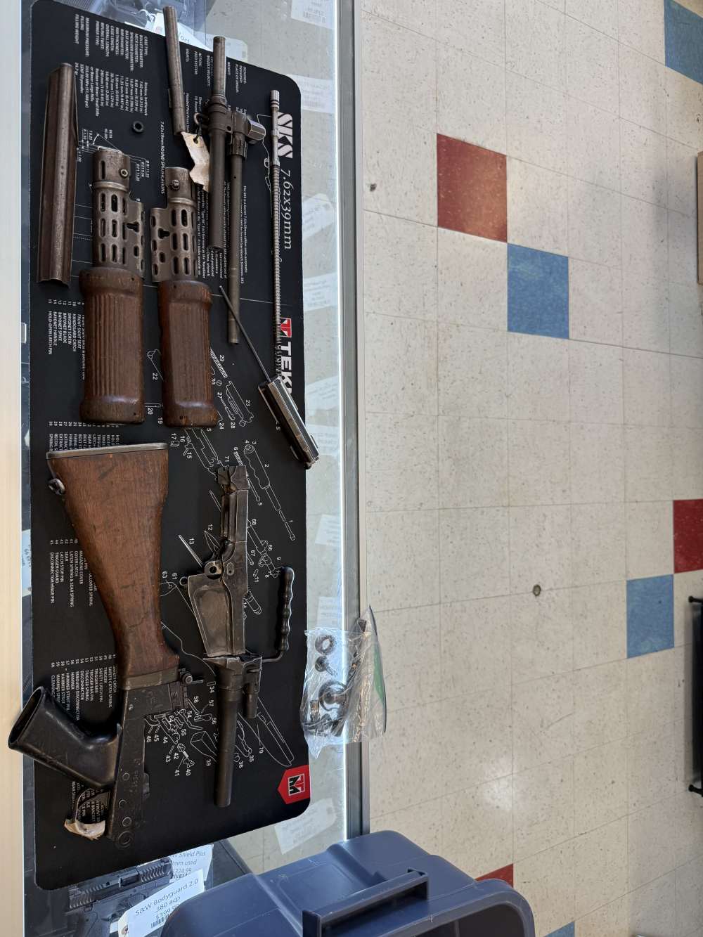 Hezbollah capture Israeli FAL parts kit -img-0