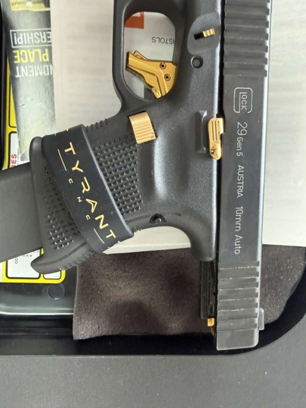 Glock G29 29 GEN5 Gen 5 10mm 29 GOLD-img-2