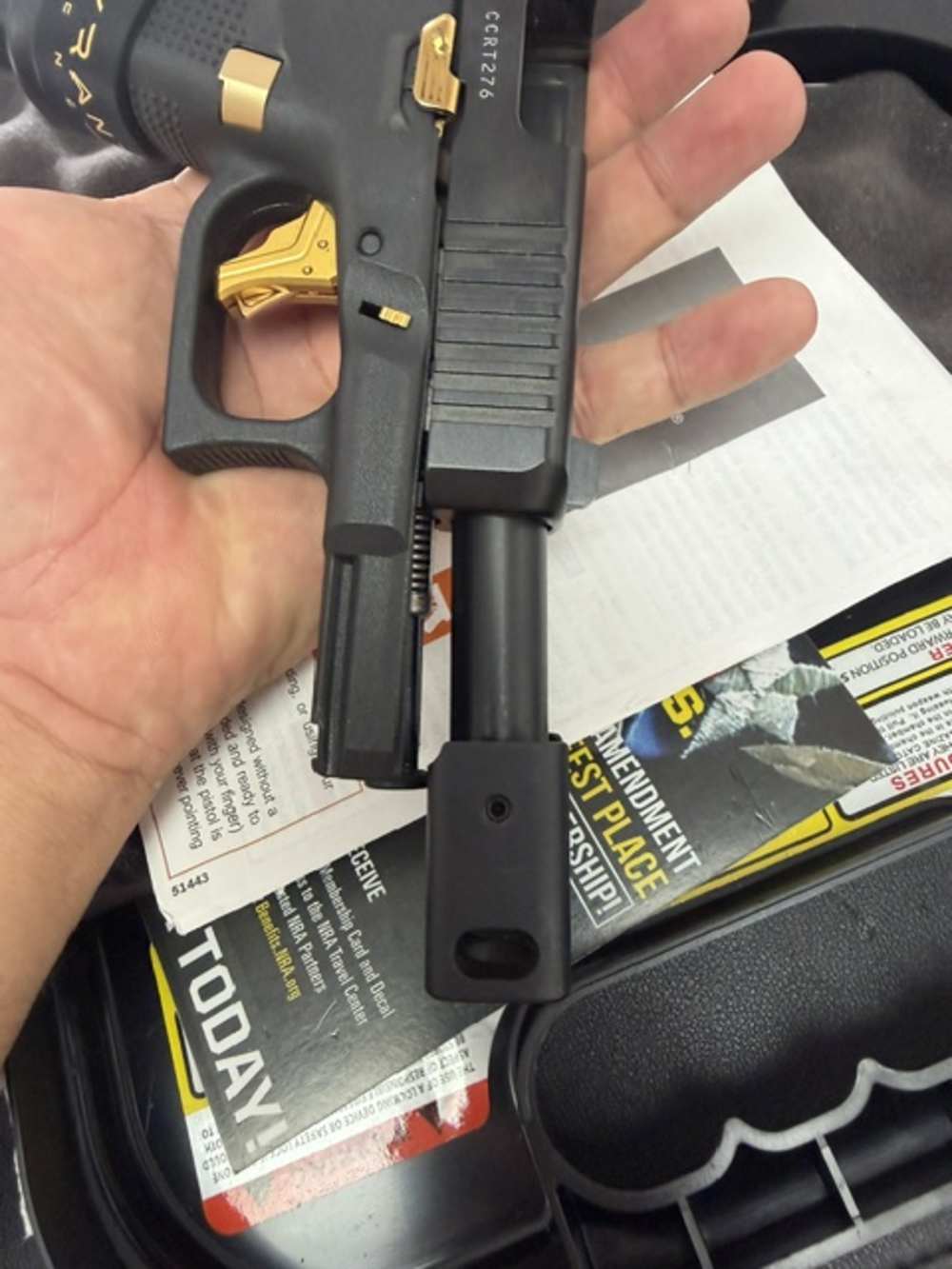 Glock G29 29 GEN5 Gen 5 10mm 29 GOLD-img-7