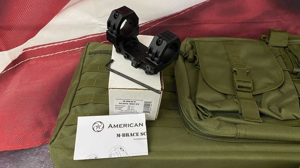 American Rifle Company M-Brace Scope Mount 35mm 1.5" 20 MOA MB-M-35-38-20-img-1