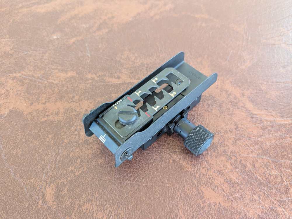 KAC M203 GRENADE LAUNCHER RAIL MOUNT LEAF SIGHT 203 LMT 37MM 40MM Knights-img-0
