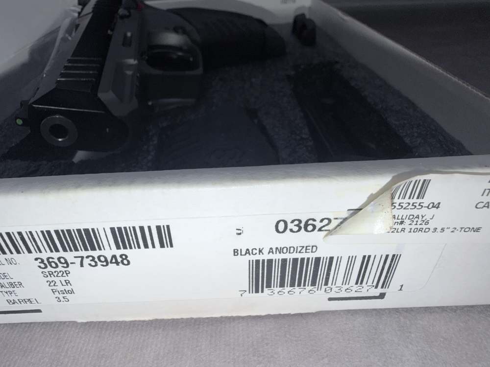 USED! RUGER MODEL SR22 .22LR PISTOL 3.5” BARREL 2 MAGS PENNY $.01-img-20