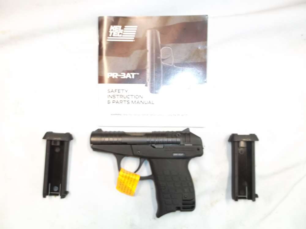 KEL TEC PR-3AT 380ACP PISTOL SEMI-AUTO W/STRIPER CLIPS (NIB )-img-2