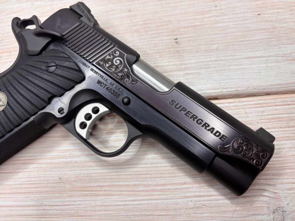 Wilson Combat Tactical Supergrade Professional With Engravings SEE DETAILS-img-7