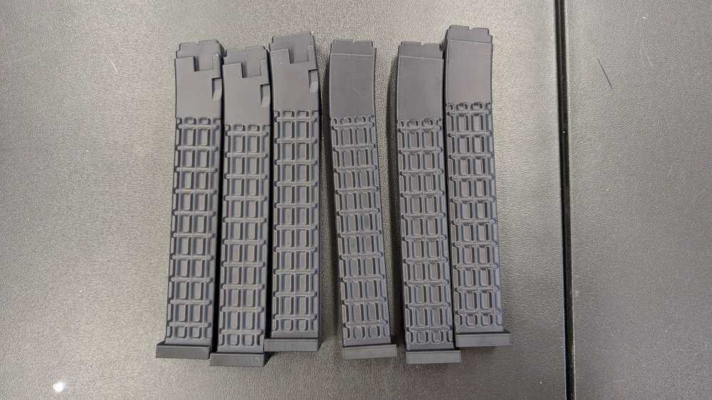 HK Umarex MP5 .22lr Magazine 25 Round Black ASA Straight Waffle Mag-img-7