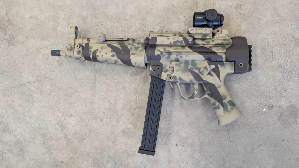 HK Umarex MP5 .22lr Magazine 25 Round Black ASA Straight Waffle Mag-img-8