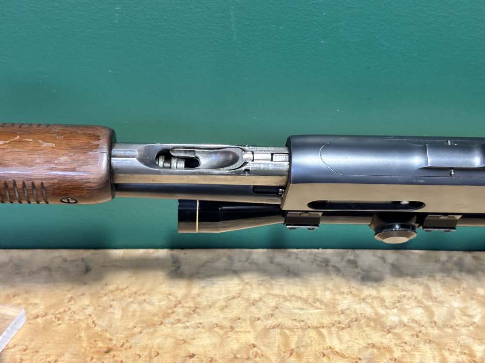 Remington 141 .35 Rem Pump Action Rifle 24" w/ Leupold M8 4X-img-20