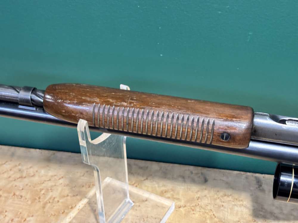 Remington 141 .35 Rem Pump Action Rifle 24" w/ Leupold M8 4X-img-19