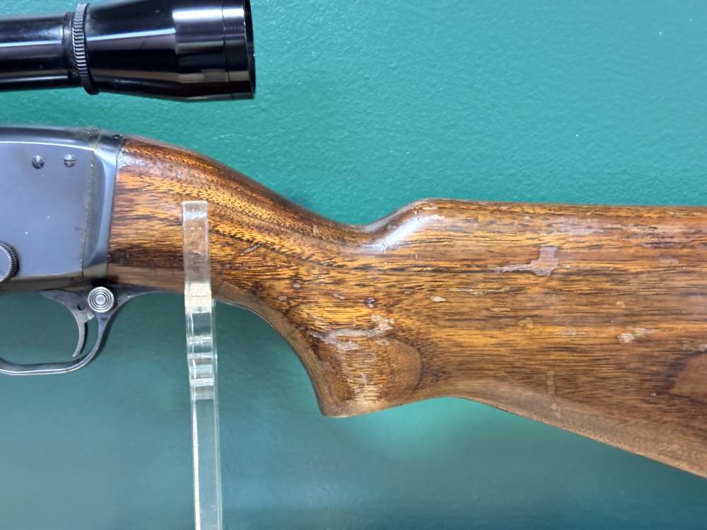 Remington 141 .35 Rem Pump Action Rifle 24" w/ Leupold M8 4X-img-8