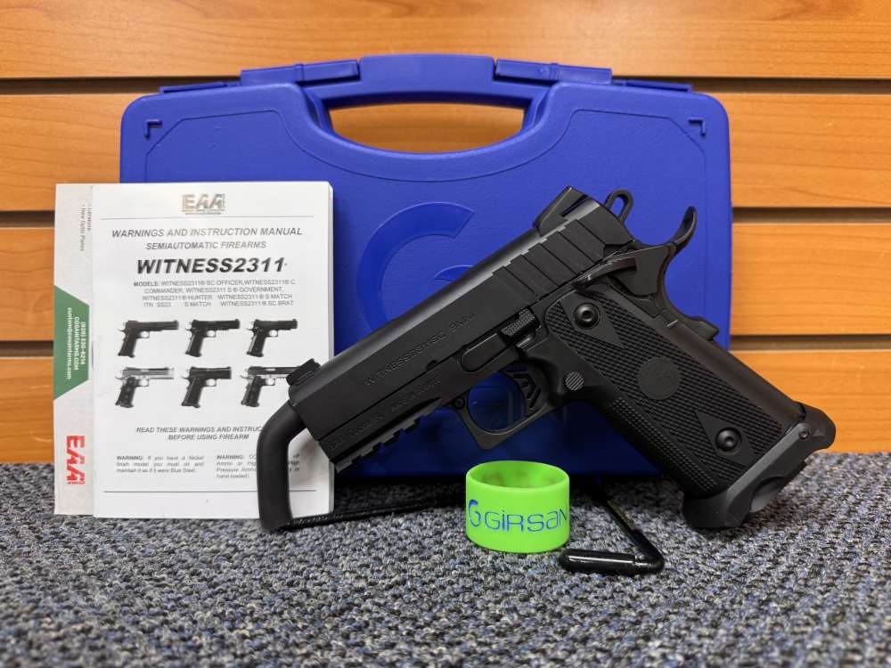Girsan Witnness2311SC Brat 9x19 3.2" BRL w/ Original Case & 17 Rd Mag-img-0