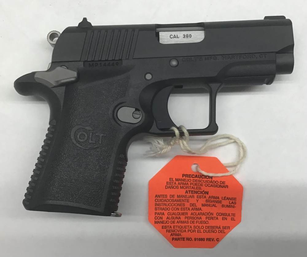 Colt Semi-Automatic Pistol Model: Mustang XSP Caliber: .380 ACP-img-2