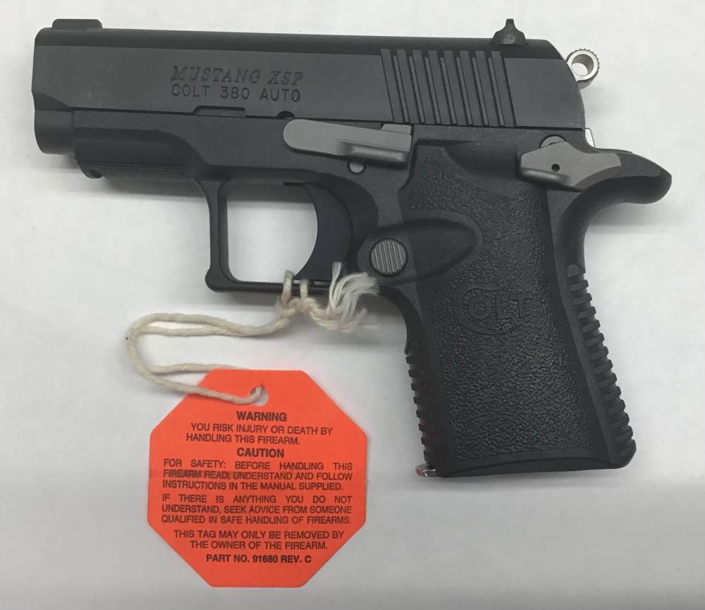 Colt Semi-Automatic Pistol Model: Mustang XSP Caliber: .380 ACP-img-1