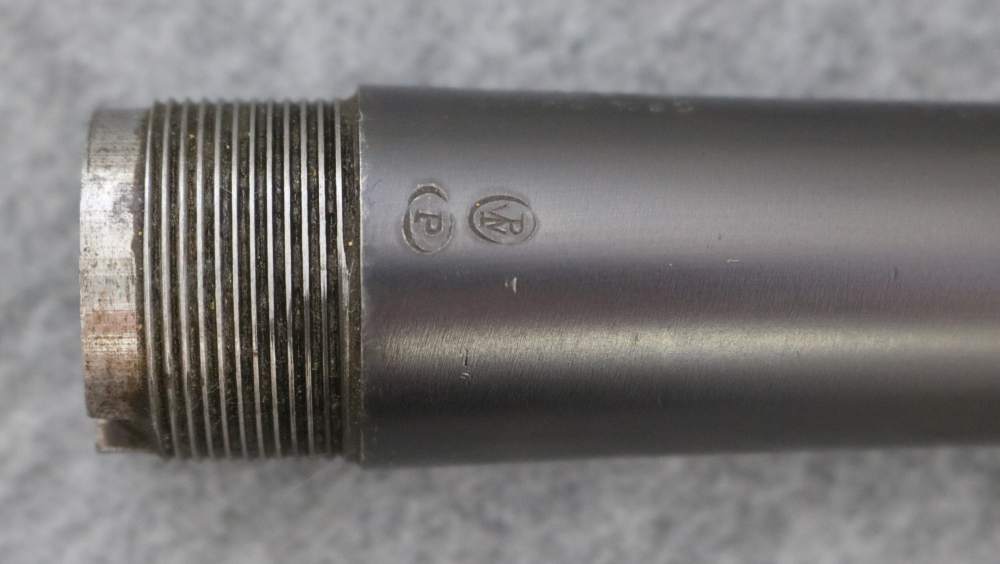 Rare WWI WWII Winchester 97 Trench/Riot gun factory replacement barrel 12 -img-2