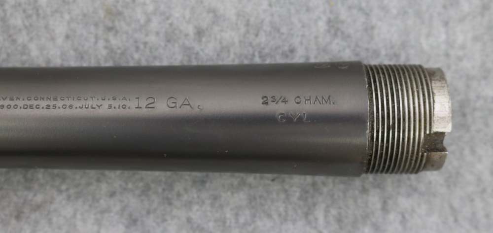 Rare WWI WWII Winchester 97 Trench/Riot gun factory replacement barrel 12 -img-3