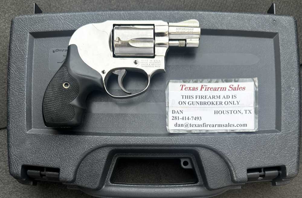 S&W 38 Bodyguard .38 SPL, Bright Nickel, No-Dash, Pre-Lock, 1982-img-7
