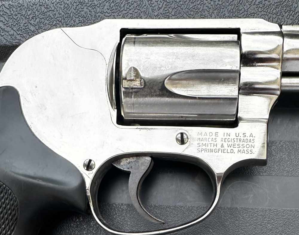 S&W 38 Bodyguard .38 SPL, Bright Nickel, No-Dash, Pre-Lock, 1982-img-10