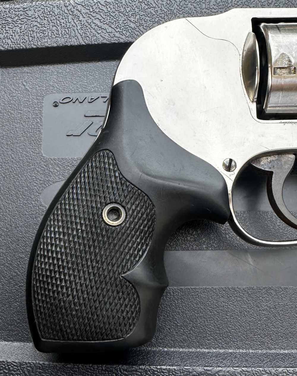 S&W 38 Bodyguard .38 SPL, Bright Nickel, No-Dash, Pre-Lock, 1982-img-9