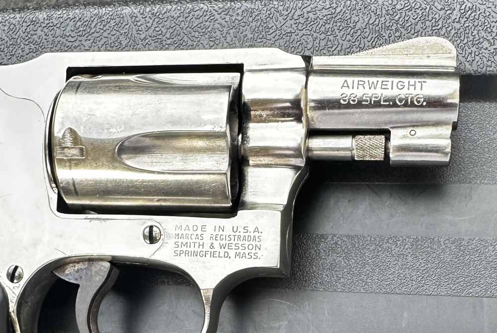 S&W 38 Bodyguard .38 SPL, Bright Nickel, No-Dash, Pre-Lock, 1982-img-12