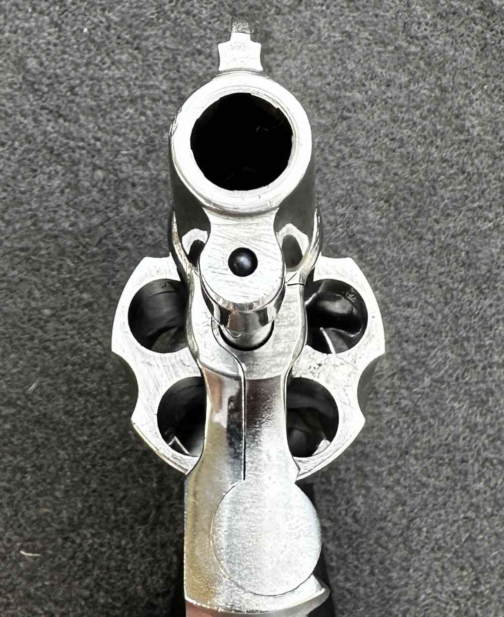 S&W 38 Bodyguard .38 SPL, Bright Nickel, No-Dash, Pre-Lock, 1982-img-25