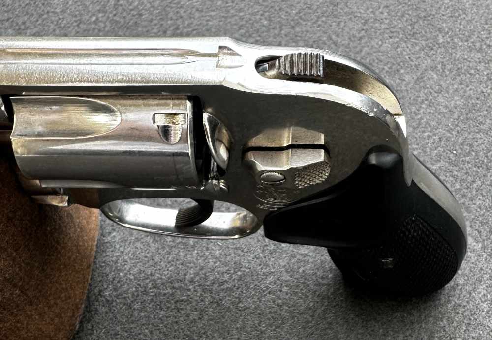 S&W 38 Bodyguard .38 SPL, Bright Nickel, No-Dash, Pre-Lock, 1982-img-15