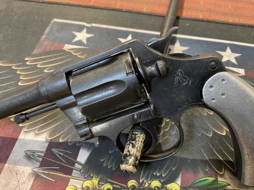 colt police positive 32-20 revolver 5" 1919 5280 armory co-img-2
