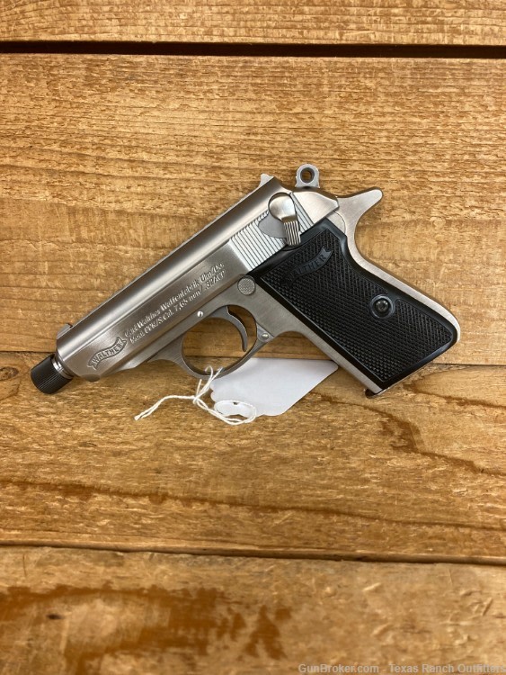 WALTHER ARMS PPK/S 32 ACP 3.3" 7rd - Stainless threaded-img-2