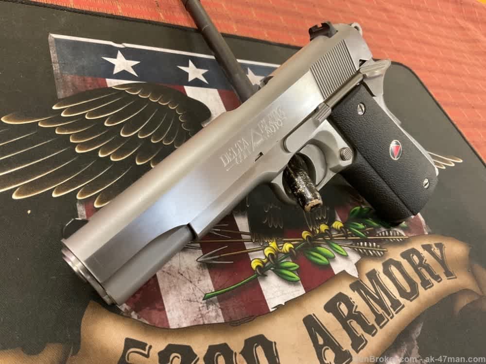colt delta elite 10mm stainless 1989 5280 Armory co-img-3